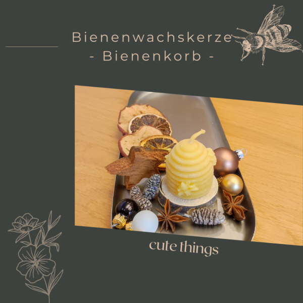 Bienenkorb Kerze